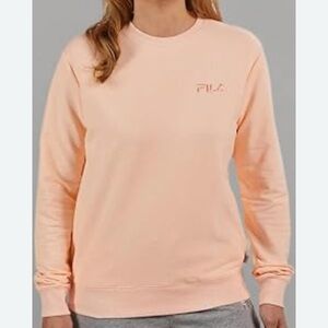 Fila Peach Crew Neck Sweater - Size M